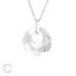 Lantisor din argint cu pandantiv cristal Swarovski alb DiAmanti DIA31792-Crystal (Argint 925‰ 1,5 g.)
